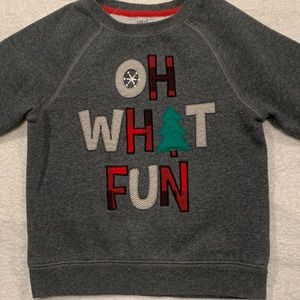 Boys Christmas Sweatshirt -5T